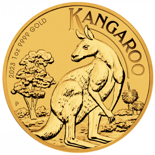 【3 Day Ship】2023 (New) Australia Kangaroo Gold 1oz Coin