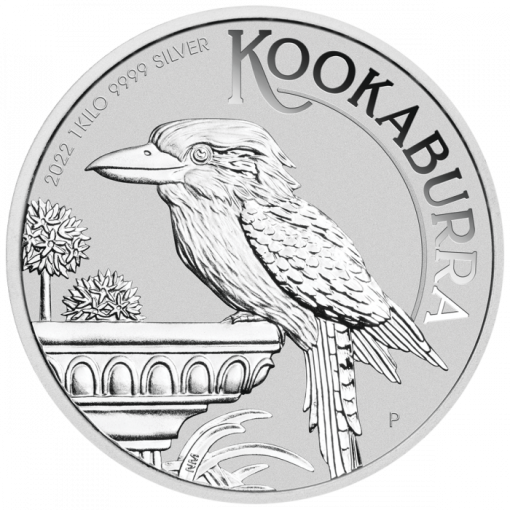 2022 (New) Australian Kookaburra Perth Mint 1 Kilogram Silver Coin