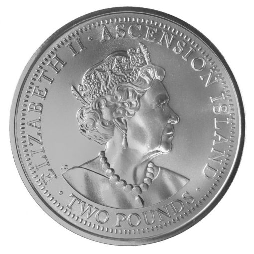 2022 (New) Ascension Island "St. George and the Dragon" Silver 1 oz Coin - Image 2