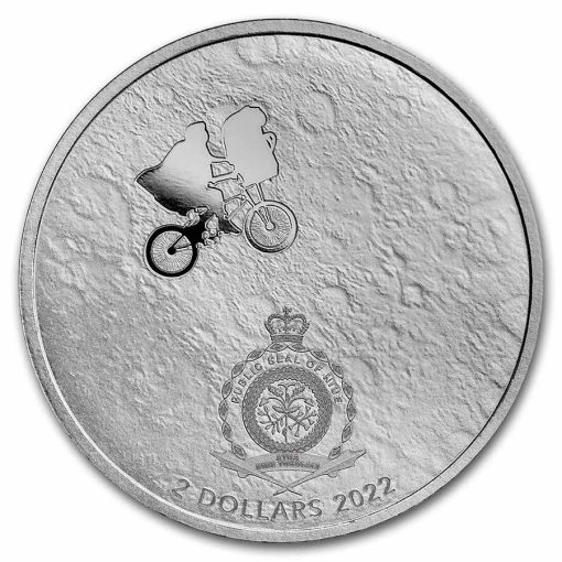 2022 (New) Niue E.T. 40th Anniversary Silver 1 oz Coin - Image 2