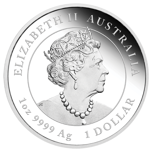 2023 (New) Australian Year of the Rabbit Lunar Silver 1 oz Proof Coin - Image 2