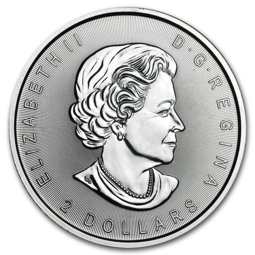 2016 (New) Canadian Grey Wolf 3/4 oz  $2 Silver Coin - Image 2