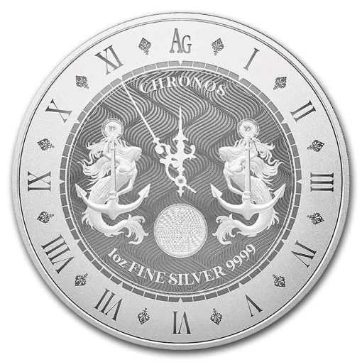 2021 (New) Tokelau Chronos Silver 1 oz Coin