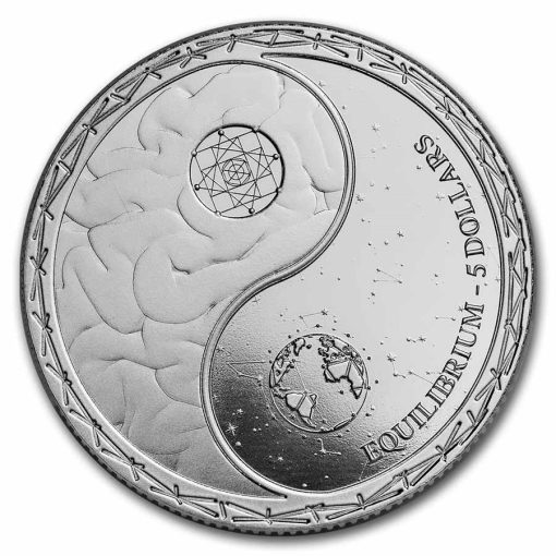 2022 (New) Tokelau Equilibrium Silver 1 oz Coin