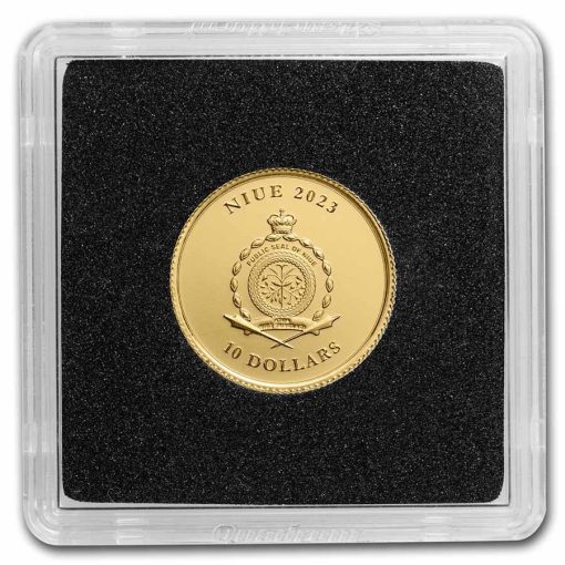 2023 (New) Niue Equilibrium Gold 1/10 oz Coin - Image 4