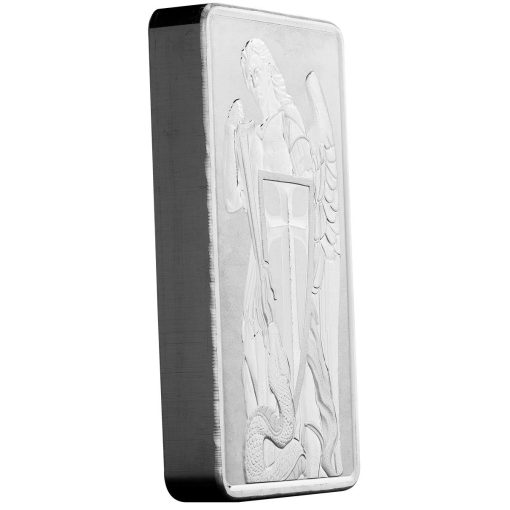 【3 Day Ship】(New) Scottsdale Mint Archangel Michael 10 oz Bar - Image 4