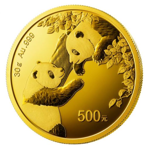 【3 Day Ship】2023 (New) Chinese Panda Gold 30g Coin