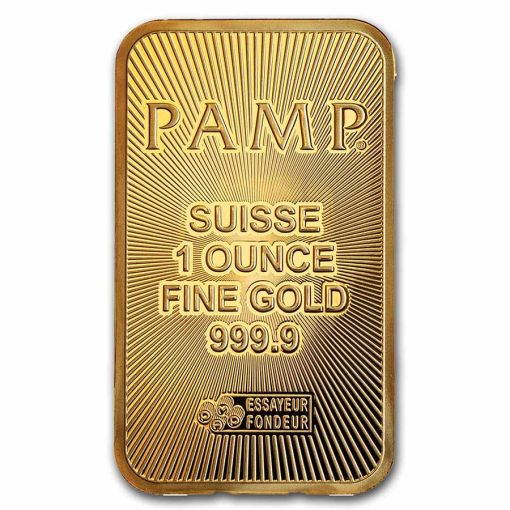 【Backorder】(New) Swiss Pamp 999.9 Pure 1oz Gold Bar - Image 3