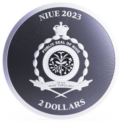 2023 (New) Niue Lucky Clover Silver 1 oz coin - Image 2