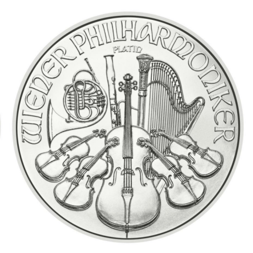 2024 (New) Austrian Philharmonic Platinum 1 oz Coin