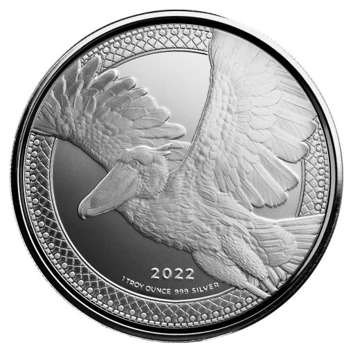 2022 (New) Congo Shoebill Stork Silver 1 oz Coin