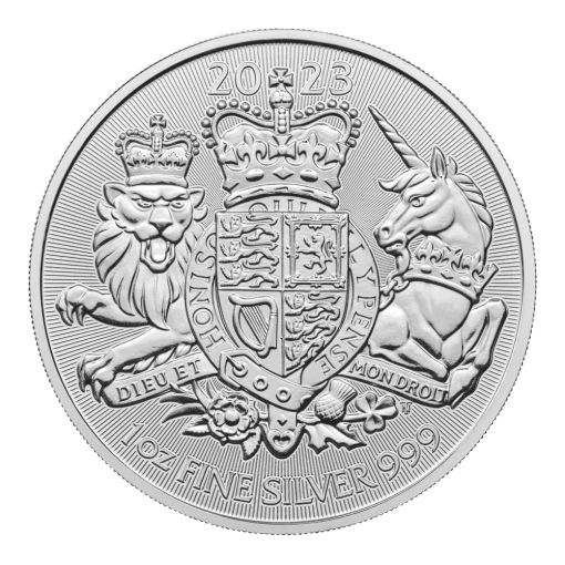 2023 (New) Great Britain Royal Arms of England Silver 1 oz Coin