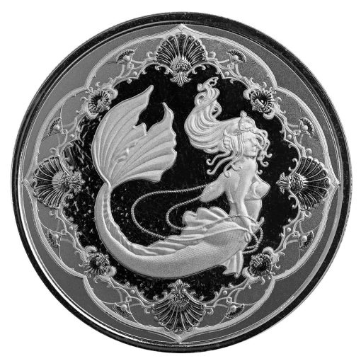 2022 (New) Samoa Pacific Mermaid Silver 1 oz Coin