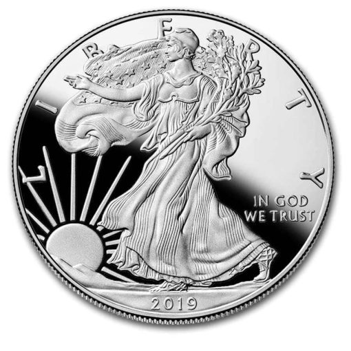 2019 (New) American Eagle Walking Liberty Silver 1 oz Proof Coin - Image 2