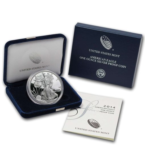 2014 (New) American Eagle Walking Liberty Silver 1 oz Proof Coin