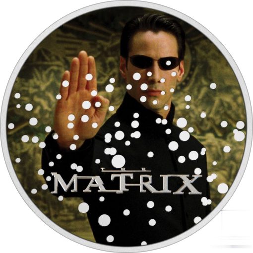 2022 (New) Niue The Matrix Silver 1 oz Proof Coin - Image 2