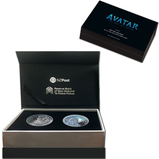 2023 New Zealand Avatar Way of Water Neytiri and Jake Silver 1 oz Proof coin【2 Coin Set】 - Image 4