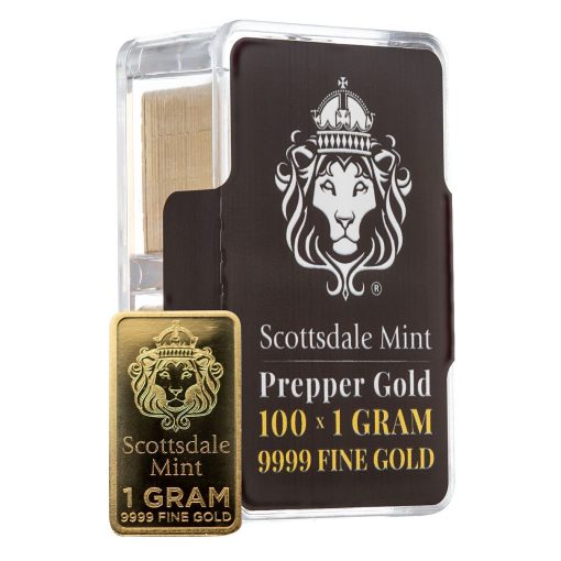 (New) USA Prepper Gold 1 gram Bar - Image 5