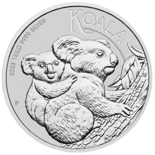 【3 Day Ship】2023 (New) Australian Koala Perth Mint 1 Kilogram Silver Coin