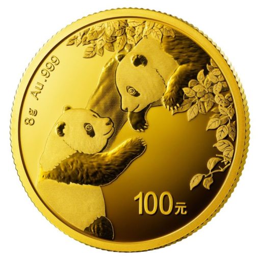 【3 Day Ship】2023 (New) Chinese Panda Gold 8g Coin