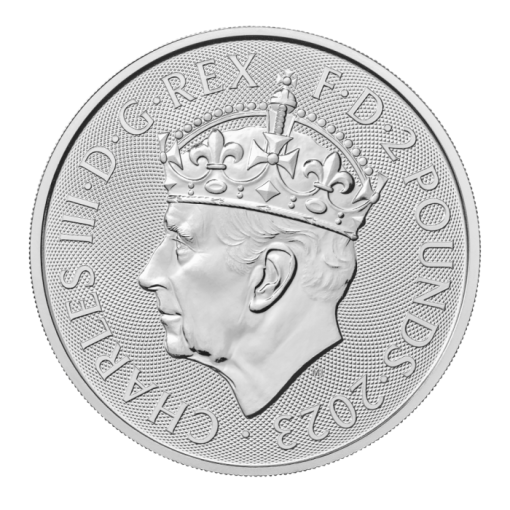 2023 Great Britain The Coronation of His Majesty King Charles Silver 1 oz Coin - Image 2