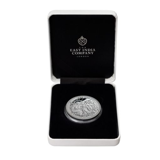 2023 (New) St. Helena Una and the Lion Silver 1 oz Proof Coin - Image 4