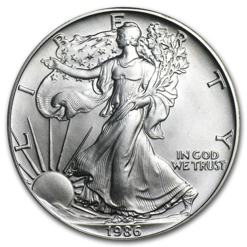 1986 (New) American Eagle Walking Liberty Silver 1 oz Coin