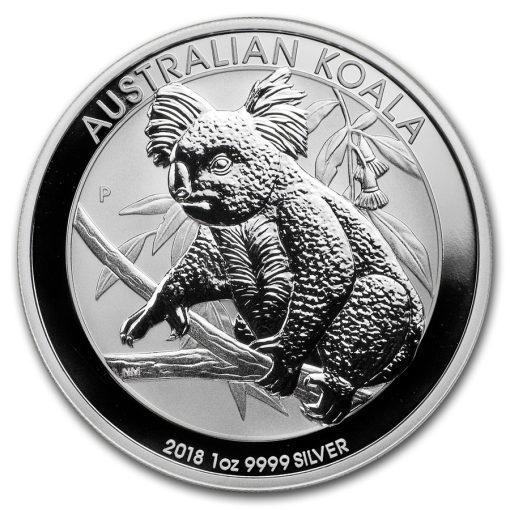 2018 (New) Australian Koala Perth Mint Silver 1 oz Coin