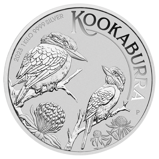 【3 Day Ship】2023 (New) Australian Kookaburra Perth Mint 1 Kilogram Silver Coin