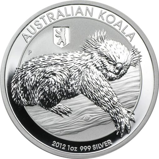 2012 (New) Australian Koala (Berlin Bear Privy) Perth Mint Silver 1 oz Coin