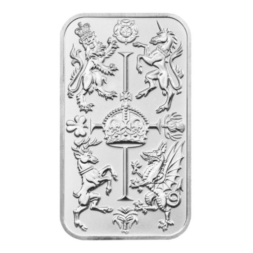 (New) United Kingdom The Royal Mint Royal Celebration Silver 1 oz Bar