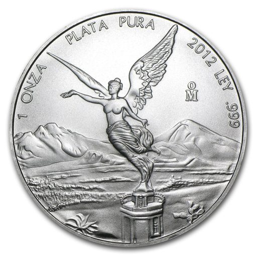 2012 (New) Mexican Libertad 1 oz Silver Coin