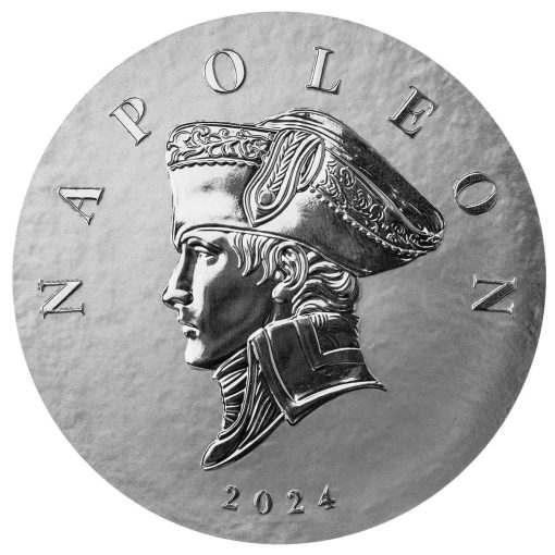 2024 (New) Liberia The Commander's Series Napoleon Bonaparte Silver 5 oz Coin