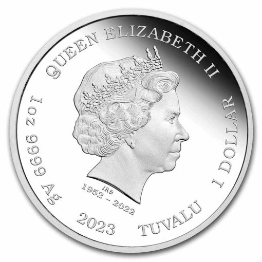 2023 (New) Tuvalu James Bond 007 Legacy Series 3rd Issue Silver 1 oz Proof Coin - Image 3