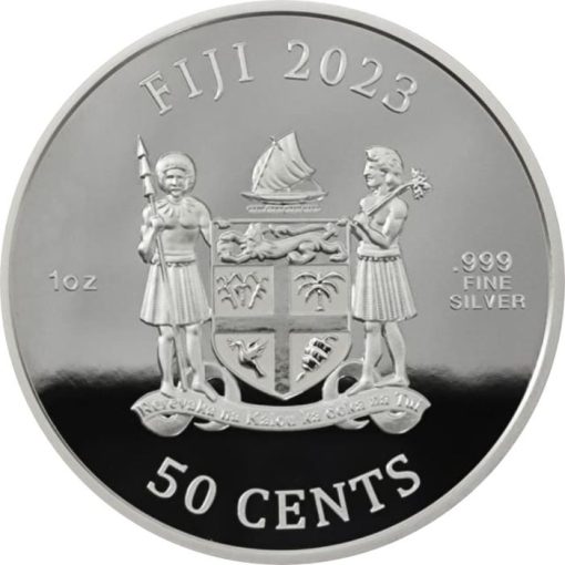 2023 (New) Fiji Dogs Silver 1 oz Coin - Image 2