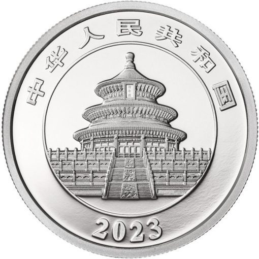 2023年 (新品) 中国 パンダ 純プラチナ 30グラム プルーフ プラチナ貨 - 画像 (3)