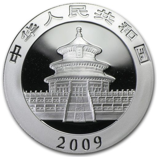 2009 (New) Chinese Panda in Capsule 1 oz Silver Coin - Image 2