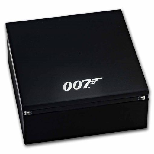 2022年 (新品) ツバル「ジェームズ ボンド・007 レガシー シリーズ 第2弾」純銀 1オンス プルーフ 銀貨 - 画像 (5)