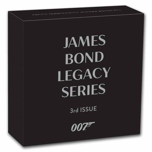 2023 (New) Tuvalu James Bond 007 Legacy Series 3rd Issue Silver 1 oz Proof Coin - Image 5