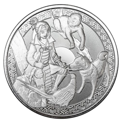 (New) Samoa「MOMOTARO」Silver 1 oz Coin【8 Coin Set】 - Image 9