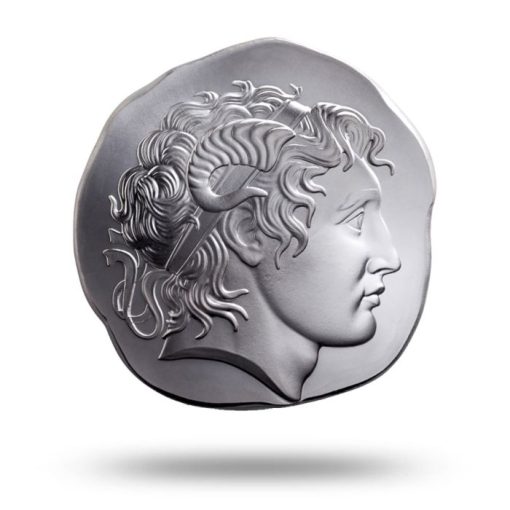 【Backorder】(New) Canada Alexander The Great Silver 5 oz High Relief Bar