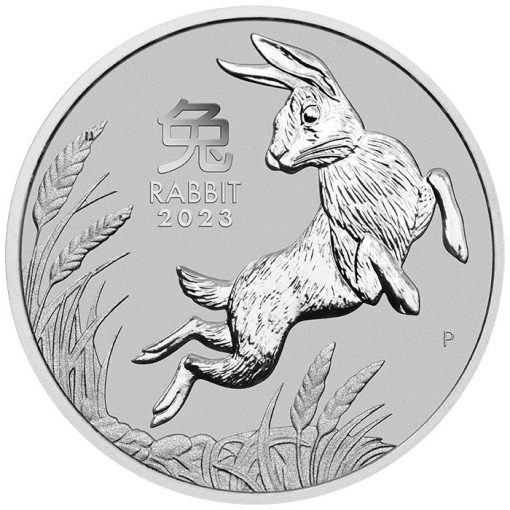 【3 Day Ship】2023 (New) Australian Year of The Rabbit Lunar Platinum 1 oz Coin