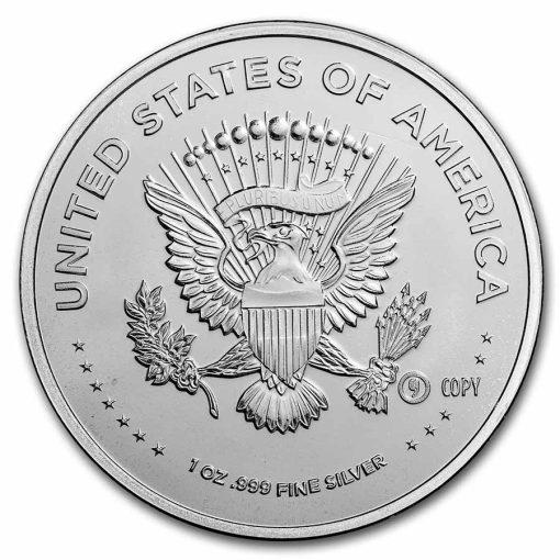 (New)「Kennedy Half Dollar」Silver 1 oz Round - Image 2