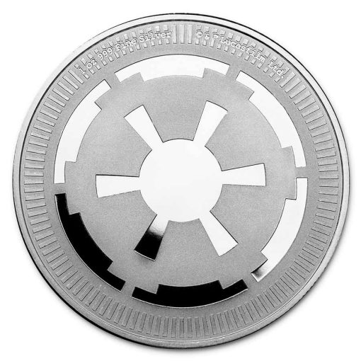 2021 (New) Niue Star Wars Galactic Empire Silver 1 oz Coin