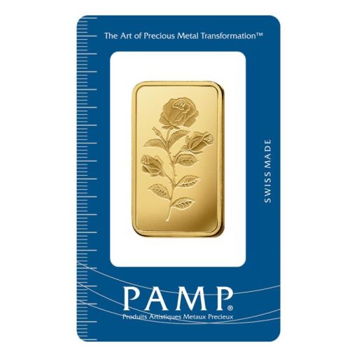 【3 Day Ship】(New) Swiss Pamp Rosa Gold 1 oz Bar