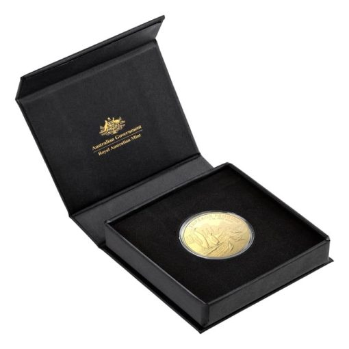 【Backorder】2023 (New) Australia Antarctic Territory Emperor Penguin Gold 1 oz Proof Coin - Image 4