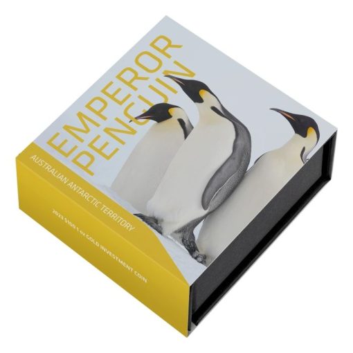 【Backorder】2023 (New) Australia Antarctic Territory Emperor Penguin Gold 1 oz Proof Coin - Image 5