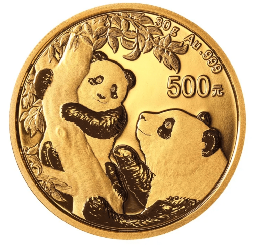 【3 Day Ship】2021 (New) Chinese Panda Gold 30g Coin