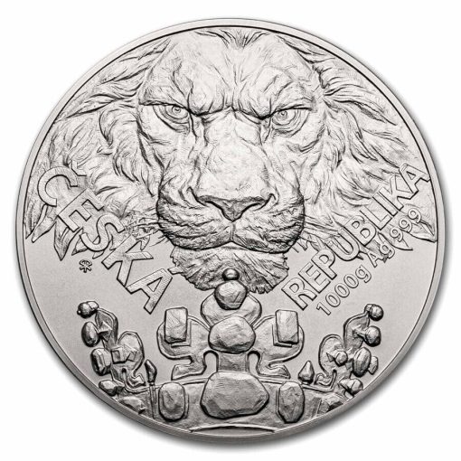 【Backorder】2023 (New) Niue Czech Lion Silver 1 Kilogram Coin