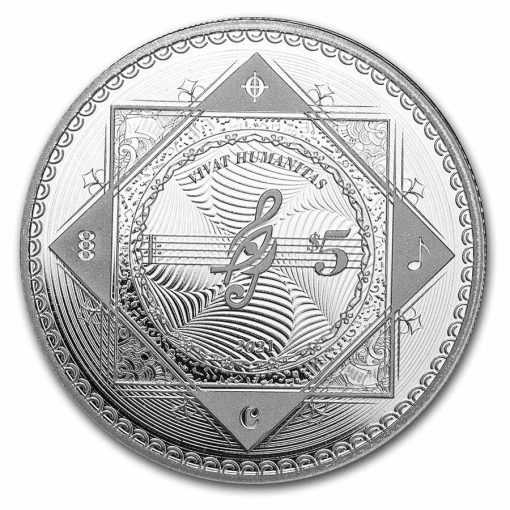 2021 (New) Tokelau Vivat Humanitas Silver 1 oz Coin